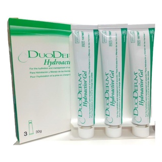 @DUODERM Hydroactive GEL 15G 30G เจลรักษาแผลกดทับ แผลน้ำร้อนลวก แผลไฟไหม้ ป้องกันและกำจัดคราบเนื้อตาย เจลใสปราศจากเชื้อ