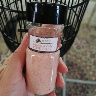 เกลือ Himalayan pink salt เกลือสีชมพู ของต่างประเทศ Top and shake