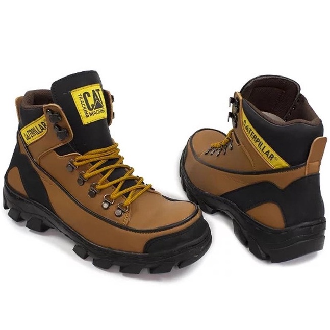 ดีที่สุด!!! CATERPILLAR ARGON MBC Steel Toe / Boots Safety Shoes / Work / Trend / Tracking / Touring
