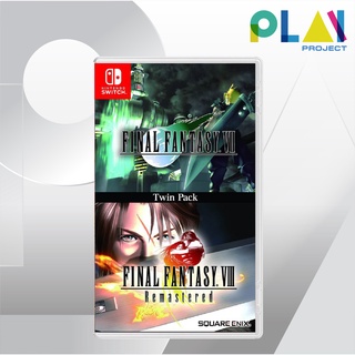 Nintendo Switch : Final Fantasy VII &amp; Final Fantasy VIII Twin Pack : Remastered [มือ1] [แผ่นเกมนินเทนโด้ switch]