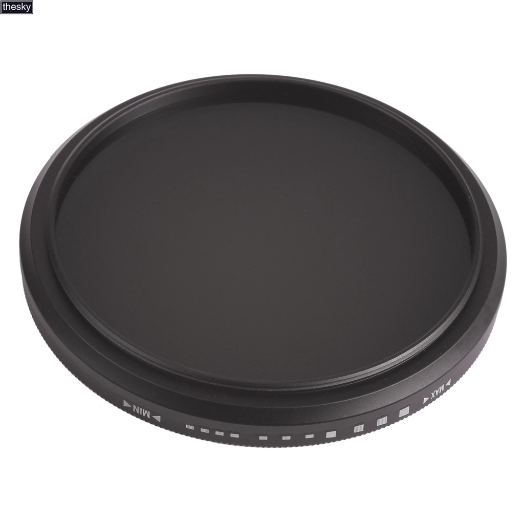 67 มม.ND Fader Neutral Density ปรับ Variable Filter ND 2 ถึง ND 400 Filter