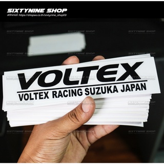 สติกเกอร์​VOLTEX สติกเกอร์VoltexRacing VOLTEX VOLTEX RACING