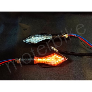 ไฟเลี้ยว LED ลูกศร ไฟเลี้ยวมอเตอร์ไซค์ ไฟหรี่ กันน้ำ ไฟเลี้ยวMSX / R15 / CBR / ZOOMER-X 12V สำหรับรถบิ๊กไบค์