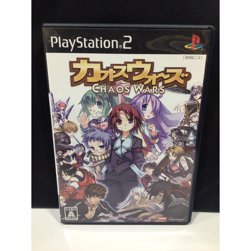 แผ่นแท้ [PS2] Chaos Wars (Japan) (SLPM-66553)