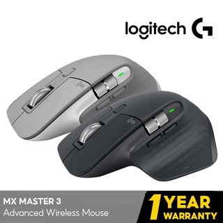 🔥โปรแรง🔥เมาส์ไร้สาย Logitech MX Master 3  Wireless Mouse Bluetooth and usb - Ergonomic 1y.