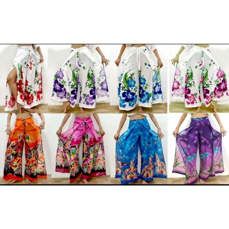 🔥 พร้อมส่งเลย 🔥กางเกงเมมเบิด กางเกงสปัน สีล้วน  พันผูกเอว ฮาเร็ม ผ้าเรยอน ใส่สบาย ขาบาน กางเกงชายทะเ