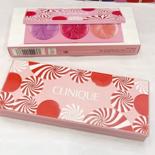 Clinqiue Glow To Go Cheek Pop Blush Palette Full Si