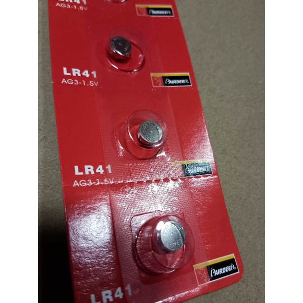 ถ่านกระดุม Battery ขนาดเล็ก LR41