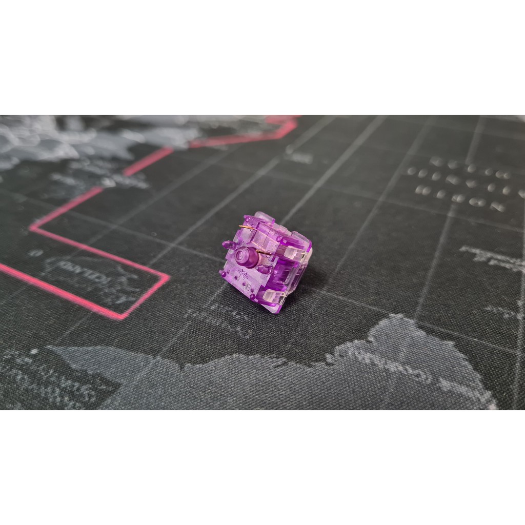 Everglide Crystal Purple (x1) Tactile Switch Mechanical Keyboard Switch สวิทช์คีย์บอร์ด