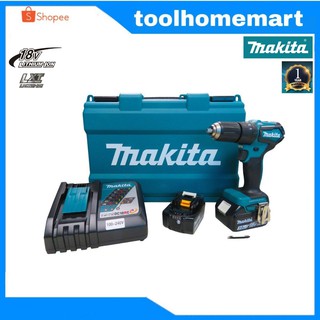 MAKITA สว่านกระแทกไร้สาย 18V*3.0A /BL รุ่น DHP483RFE