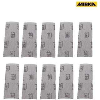 กระดาษทรายเหลี่ยม (x10pcs) ขนาด 70x198mm Mirka Autonet (80 120 240 320)