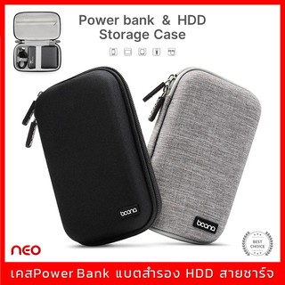พร้อมส่ง!! เคสแบตสำรอง Power Bank เคสHardDisk กระเป๋าจัดระเบ…