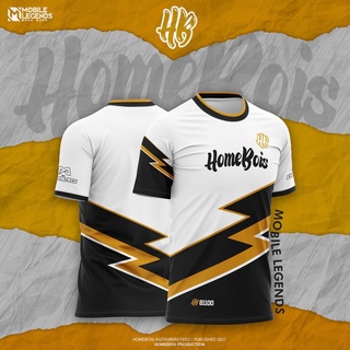 เสื้อยืด Jersey HOMEBOIS PUBG MOBILE LEGENDS MAN 2021