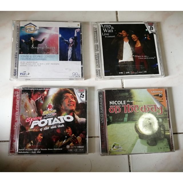 Vcd​ คอนเสิร์ต​  มือสองสภาพดี