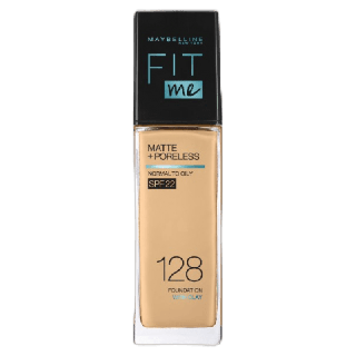 รองพื้นคุมมัน เมย์เบลลีน ฟิต มี แมท แอนด์ พอร์เลส 30 มล.MAYBELLINE FIT ME LIQUID FOUNDATION(เครื่องสำอาง,รองพื้นเนื้อแมท)