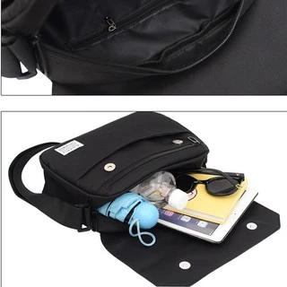 (ส่งด่วน)xspeedfashion(X1659) กระเป๋าสะพายสะพายไหล่ ผ้าโพลีเอสเตอร์ไม่มีช่องซิปด้านหลัง