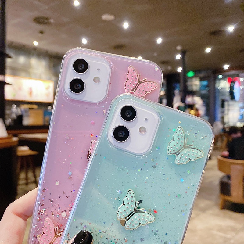 เคสOPPO Reno10 Reno 10 Pro Reno10 Pro+ 5G 2023 มือถือ ซิลิโคนนุ่ม ใส ประดับเลื่อม กลิตเตอร์ ลายผีเสื้อ สําหรับ เคสโทรศัพท์OPPO Reno10 Pro+ 5G - รูปที่ 5