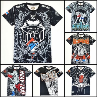 เสื้อมวยไทย MuayThai T-Shirt ผ้ากีฬา ใส่สบาย จากBorn To be MuayThai