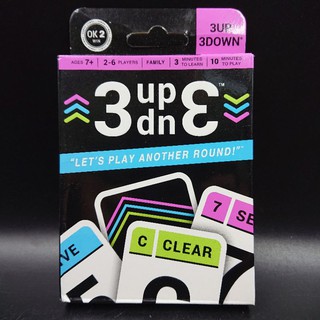 การ์ด​ เกมส์ 3 Up 3 Up ​ ❤️💗 ฝึกสมองอย่างดี​ เล่นได้ทั้งครอบครัว​ ราคาไม่แพง🎉🦄