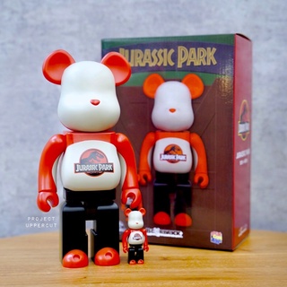 BE@RBRICK 400%+100% JURASSIC PARK [New]