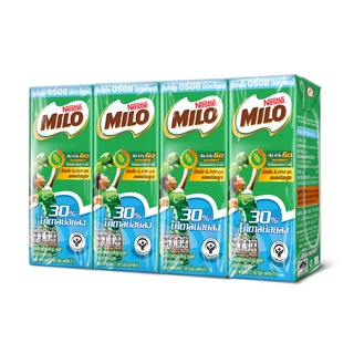 [แพ็ค 4 กล่อง] MILO ไมโล นมยูเอชที แอคทีฟโก 180 มล.