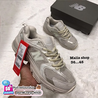 รองเท้าNew Balance 530📌สินค้าพร้อมกล่อง *ครีม* sz.36-45 เบา ใส่สบาย รองเท้าแฟชั่น รองเท้าใส่เที่ยว รองเท้าลำลอง