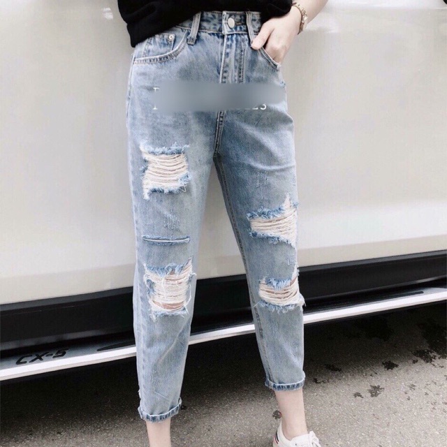 ️Stylish Ripped Jeans - 3081