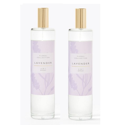 MARKS & SPENCER มาร์ค แอนด์ สเปนเซอร์  3-In-1 สเปรย์สำหรับร่างกาย ห้องและเสื้อผ้า กลิ่นลาเวนเดอร์ ชุ