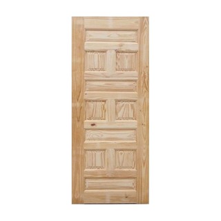 ประตูบานเปิด ประตูไม้สน MODERN DOORS CE114 90x200 ซม. สีธรรมชาติ ประตูและวงกบ ประตูและหน้าต่าง WOOD DOOR MODERN DOORS CE