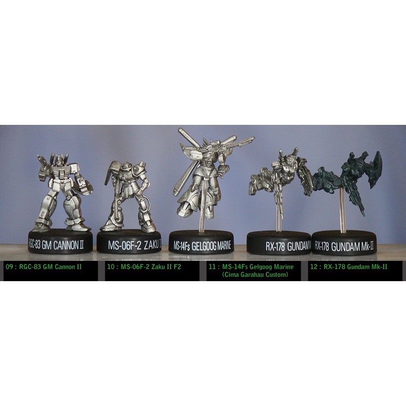 GUNDAM BANDAI YMS-15 GYAN กันดั้ม ปี2002 ตัวโชว์ (แกะถ่าย)