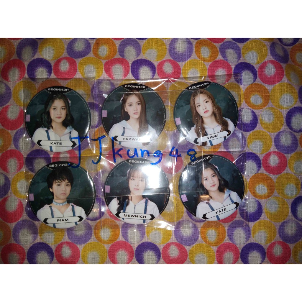 50 บาททุกอัน//เข็มกลัด BNK48 Beginner
