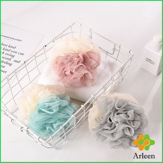 Arleen ใยขัดผิว สีทูโทน ใยขัดตัว Body scrub Bath Lily