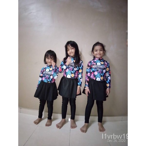 [7] PENANG READY STOCK3 Pieces Baby Kids Swimming Suits Swimsuits