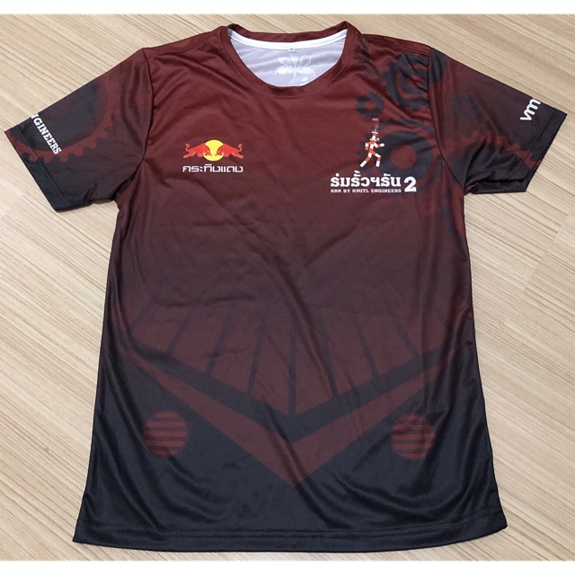 เสื้องานวิ่งกระทิงแดง ร่มรั้วฯรัน2 : RRR BY KMITL ENGINEERS2