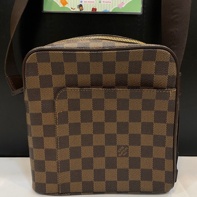 👜กระเป๋า  LV Olav Damier PM แท้💯%