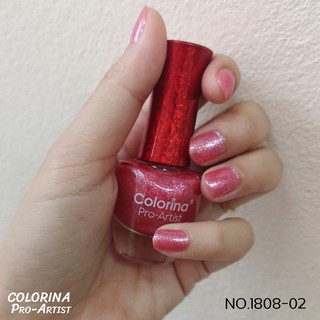[1808] 👍💅น้ำยาทาเล็บสี 𝘾𝙊𝙇𝙊𝙍𝙄𝙉𝘼 𝙋𝙍𝙊-𝘼𝙍𝙏𝙄𝙎𝙏 𝙉𝘼𝙄𝙇 𝙋𝙊𝙇𝙄𝙎𝙃