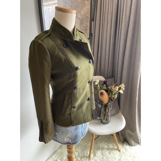 ONLY The Green Parade Military Wool Jacket