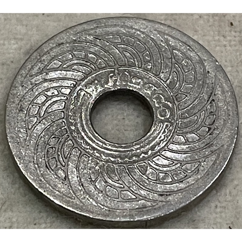 ๑๐สตางค์รูปี พ.ศ.๒๔๘๐ผ่านกทรใช้งาน(H10-Ni2480-0012)