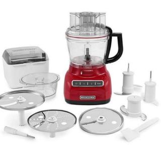 KitchenAid DIE cast Food processor 13 cup &amp; 14 cup3 Functions เครื่องเตรียมอาหาร 14 cupและ 13 cup   ไฟไทย สินค้าพร้อมส่ง