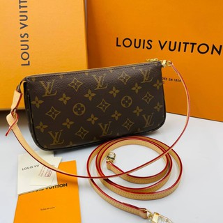 #louisvuitton #pochetteaccessoires Grade vip Size 23.5นิ้ว อุปกรณ์ full box set