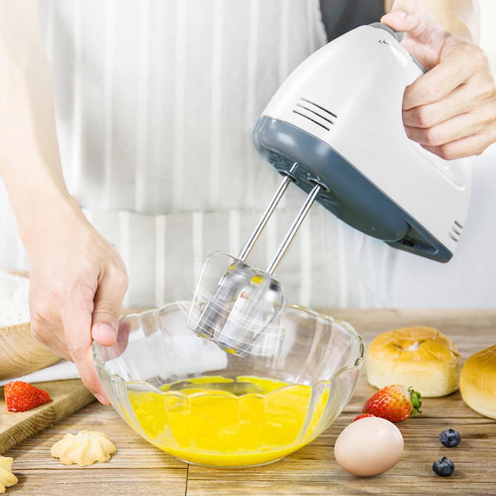ไฟฟ้าไข่ผู้ชนะบ้านมือถือ Eggbeater นมเครื่องดื่มกาแฟปัดผสมแป้งครีมเค้กกวนครัวเครื่องมือ