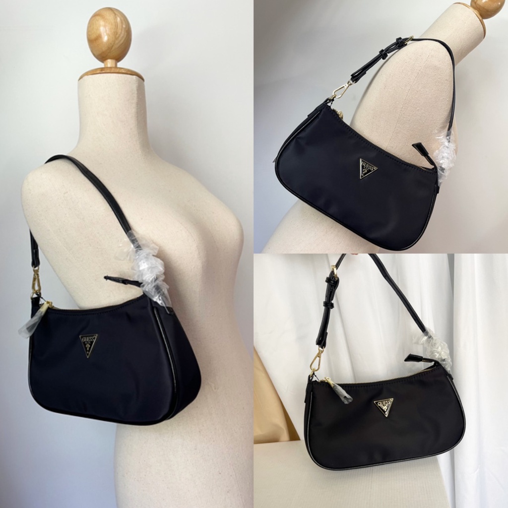 กระเป๋าถือ GUESS PARIS SHOULDER BAG กระเป๋าเกสแท้ พบปลอมยินดีคืนเงิน