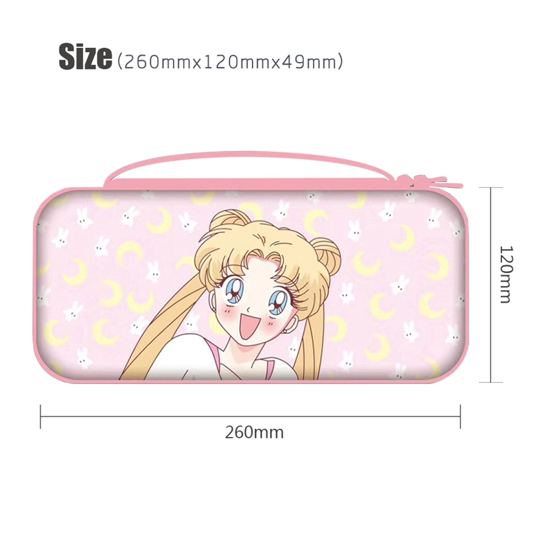 Nintendo Switch กระเป๋าใส่สำหรับ Nintendo Switch & Switch Lite, Hello kitty &esame street case กระเป๋ากันน้ำ EVA