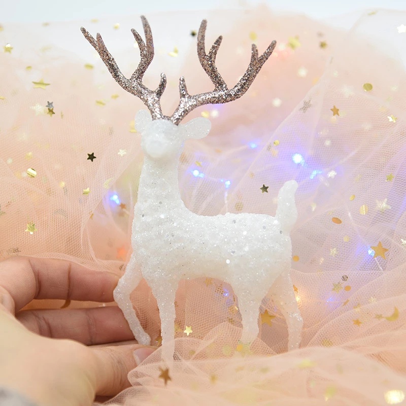 [Christmas  Products] Christmas Elk  Decorative Ornament Sitter