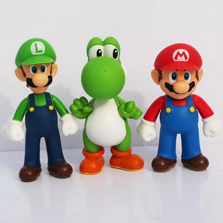 //พร้อมส่งจากไทย// mario โมเดล มาริโอ้  3ตัว..