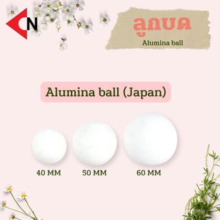 ลูกบด ALUMINA BALL SIZE 40-60MM จำหน่ายขั้นต่ำ 1 ลูก