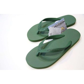 สีเขียวมรกต สายใหญ่ รองเท้าแตะฮิปโป Green Big Hippo Bloo shoe No. 36-37-38-39-40-41-42-43-44