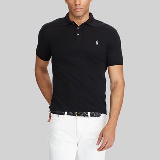 Polo Ralph Lauren POLO เสื้อโปโล  รุ่น MNPOKNI1N820480 สี 001 BLACK