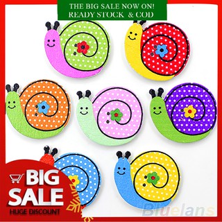 Gregorio ตุ๊กตาสัตว์เลี้ยงตัดเย็บ 50pcs สัตว์เลี้ยง Elphant Scrapbook ปุ่มไม้ 2 ข้าง