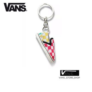 พวงกุญแจVANS SLIP ON KEYCHAIN CHECKER MULTICOLOUR สินค้ามีประกันแท้